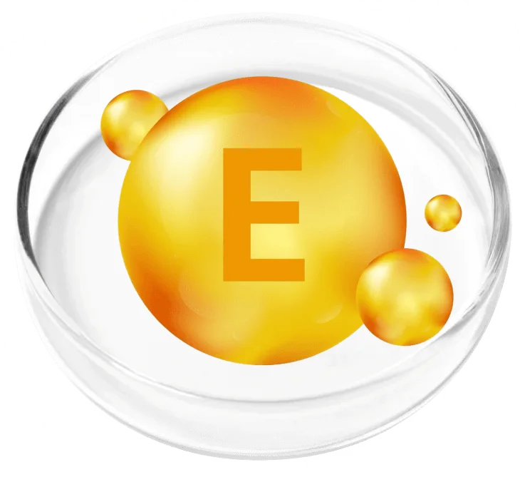 Vitamin E used in the KeraFirm Pro nail and skin blend