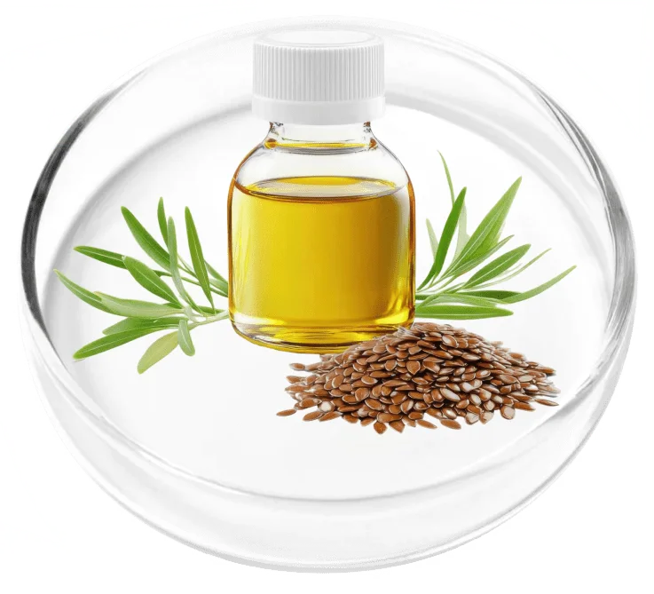 Flaxseed Oil used in the KeraFirm Pro nail and skin blend